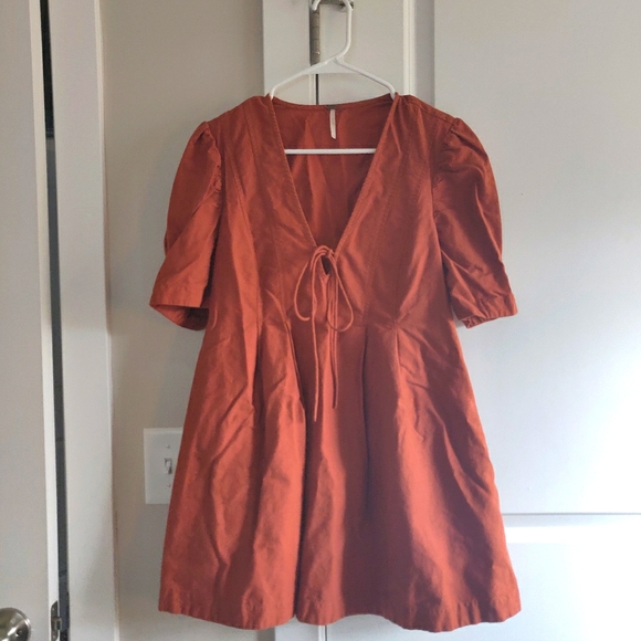 Free People Dresses & Skirts - Free People Terracotta Mini Dress
